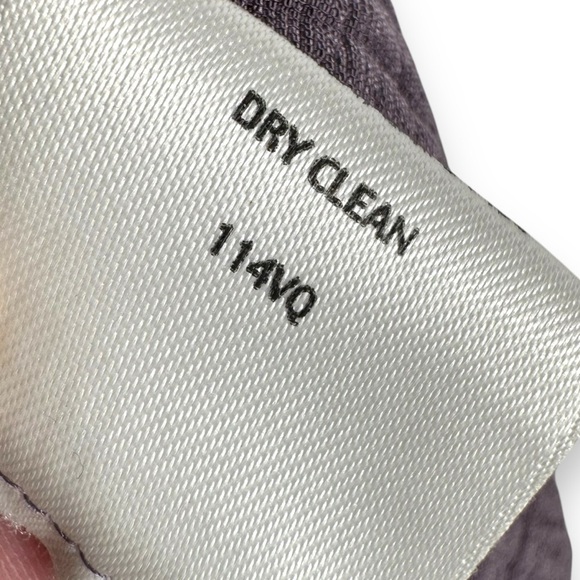 Eileen Fisher Rayon/Silk Blend Open Front Habutai Jacket, Soft Mauve, Size M - Picture 6 of 12